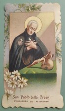 Antico santino cromo usato  Cattolica