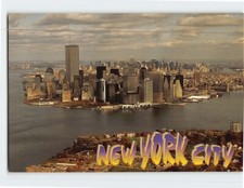Cartão postal vista aérea do distrito financeiro e da ilha dos governadores Nova York EUA, usado comprar usado Cartão postal vista aérea do distrito financeiro e da ilha dos governadores Nova York EUA, usado comprar usado  Enviando para Brazil
