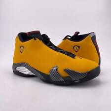 Air Jordan 14 Retro "UNIVERSITY GOLD" 2019 - Tamanho 8.5 - bq3685 706 (10153-4) comprar usado  Enviando para Brazil