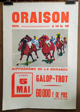 Affiche originale ancienne d'occasion  Marseille VII