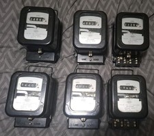 Vintage electricity meters for sale  DUMFRIES
