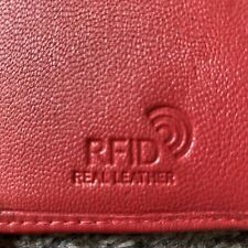 Genuine rfid red for sale  BRISTOL