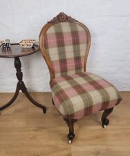 Walnut nursing chair for sale  SKIPTON