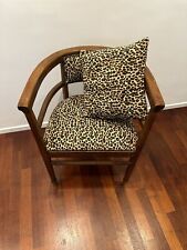 Splendida poltrona leopardata usato  Angri