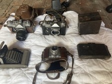 Vintage camera joblot for sale  PEWSEY