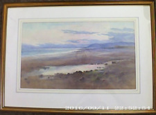 Watercolour welsh coastal for sale  BURY ST. EDMUNDS