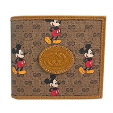 Carteira dupla GUCCI x Disney Mickey Mouse GG sem estojo de moedas nova sem etiquetas e caixa JP comprar usado  Enviando para Brazil