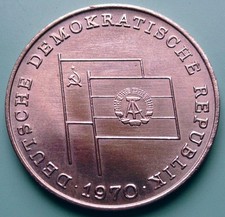Ddr medaille 5mm gebraucht kaufen  Brieskow-Finkenheerd