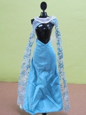 Boneca Disney Frozen ELSA tamanho Barbie 12" saia/capa/azul conjunto de roupa Meet comprar usado  Enviando para Brazil