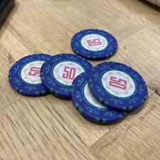 13.8g poker chips for sale  CREWE