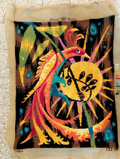 Tableau brodé canevas d'occasion  Lardy