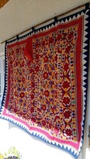 Vintage embroidered indian for sale  IPSWICH