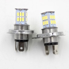 Par de Lâmpada LED para Farol de Motocicleta H4 DC 6V 6W 800LM Branco Kit Alto/Baixo comprar usado  Enviando para Brazil