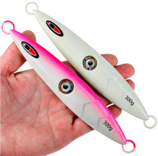 Isca de pesca de metal luminosa Big Game com iscas de água salgada 100-300g comprar usado  Enviando para Brazil
