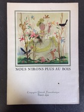Menu paquebot liberté d'occasion  France