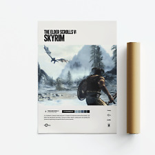 Usado, Pôster/impressão de arte de videogame The Elder Scrolls V: Skyrim (2011) comprar usado  Enviando para Brazil