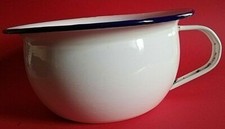 Vaso metallo smaltato usato  Torino