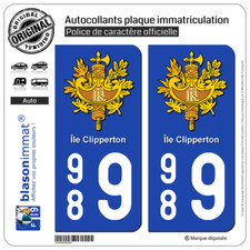 Stickers autocollant plaque d'occasion  Balaruc-les-Bains