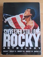 Sylvester Stallone Rocky Anthology Dvd Collection 1-5 B11 comprar usado  Enviando para Brazil