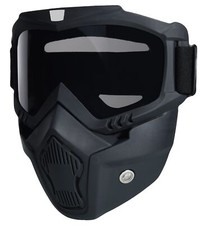 Máscara de paintball antiembaçante facial completa máscara tática óculos destacáveis para motocicleta, usado comprar usado  Enviando para Brazil