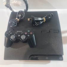 Usado, Console Sony PlayStation 3 Slim - PS3 CECH-3002A + controle + cabos - Testado comprar usado  Enviando para Brazil
