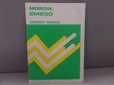 Honda factory owner d'occasion  Expédié en Belgium