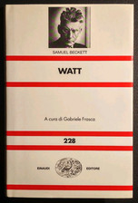 Samuel beckett watt usato  Bologna