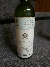 Usado, 1977 Chateau Mouton Rothschild garrafa de vinho vazia comprar usado  Enviando para Brazil
