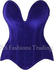 Overbust velvet corset for sale  BRADFORD