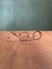 Óculos/óculos vintage redondos laminados dourados I John Lennon/Harry Potter comprar usado  Enviando para Brazil