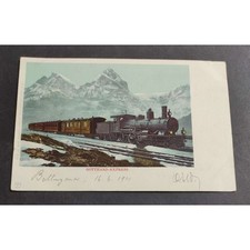 Cartolina gotthard express usato  Alessandria