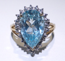 9ct gold aquamarine for sale 9ct gold aquamarine for sale  REDRUTH