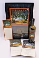 LESETER FAMILY WINERY PAYSAGE RÓTULO DE GARRAFA DE VINHO ARTE IMPRESSÃO EMOLDURADA E MUITO MAIS - ORIGINAL, usado comprar usado  Enviando para Brazil