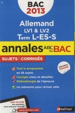 Annales bac 2013 d'occasion  France