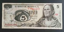 Mexique billet usagé d'occasion Mexique billet usagé d'occasion  Venelles
