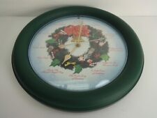 Christmas wall clock for sale  HODDESDON