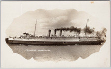 Usado, Cartão postal SS 'Princess Charlotte' Steamship Steamer BC British Columbia RPPC H73 comprar usado  Enviando para Brazil