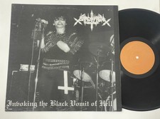 Sarcofago - Invoking The Black Vomit Of Hell 1st press Lp Germany 2001 Live 1986 comprar usado  Brasil 