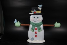 Ceramic snowman figurine for sale  Lewisville