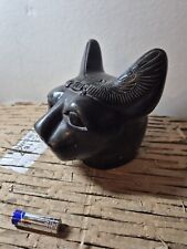 Carved blackstone cat for sale  PONTYPRIDD