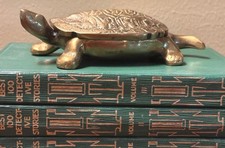 Vintage brass turtle for sale  Durham