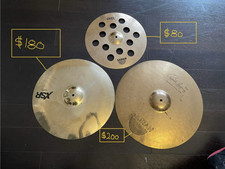 Drum cymbal lot for sale  Trenton