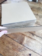 Square cardboard stiffeners for sale  MANCHESTER