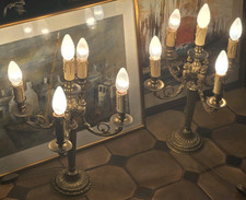Belle paire chandeliers d'occasion  Mouy