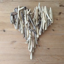 Driftwood heart for sale  WEST WICKHAM