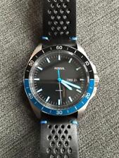 FOSSIL FS 5321 RELÓGIO ESPORTIVO DATA DIA 10ATM AÇO INOXIDÁVEL PRETO LATA AZUL comprar usado  Enviando para Brazil