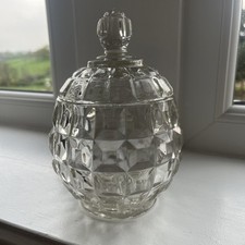Vintage crystal biscuit for sale  LEEDS