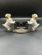 Porta-Cartão de Visita Cavalier King Charles Spaniel Ferro Fundido Vintage  comprar usado Porta-Cartão de Visita Cavalier King Charles Spaniel Ferro Fundido Vintage  comprar usado  Enviando para Brazil