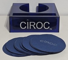 Usado, Porta-copos e guardanapos Ciroc Bar 2004 azul publicidade vodca comprar usado  Enviando para Brazil
