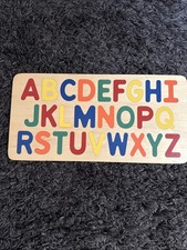 Wooden alphabet puzzle for sale  Kennett Square